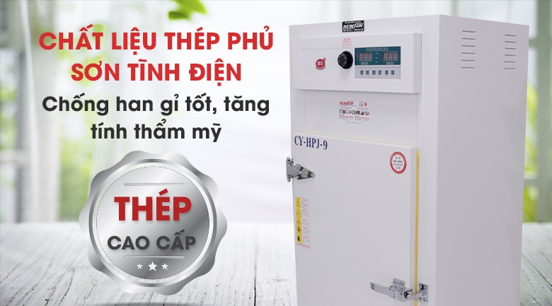 Chất liệu thép phủ sơn tĩnh điện