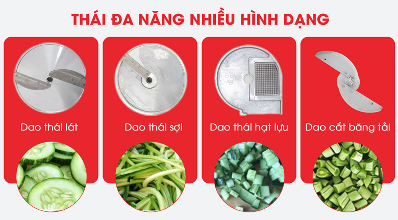 Thái đa năng nhiều hình dạng Thái đa năng nhiều hình dạng