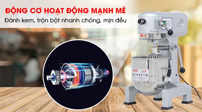 Động cơ công suất cao, hoạt động mạnh mẽ, ổn định