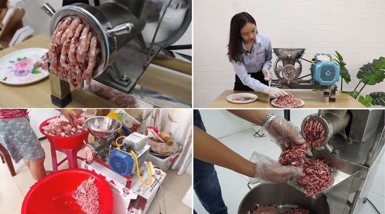 Máy xay thịt Việt Nam giá rẻ - top máy xay thịt công nghiệp tốt nhất