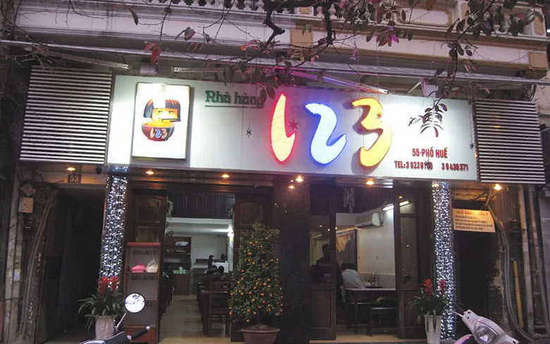 Nhà hàng 123 chuyên cơm văn phòng ngon Hà Nội