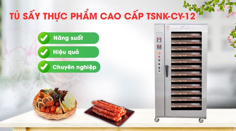 Tủ sấy thực phẩm CY-11 NEWSUN – Công nghệ sấy đối lưu hiện đại