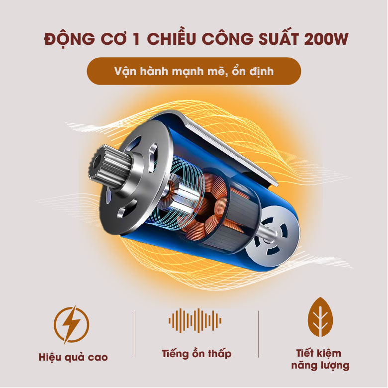 Động cơ công suất cao, vận hành mạnh mẽ, ổn định Động cơ công suất cao, vận hành mạnh mẽ, ổn định
