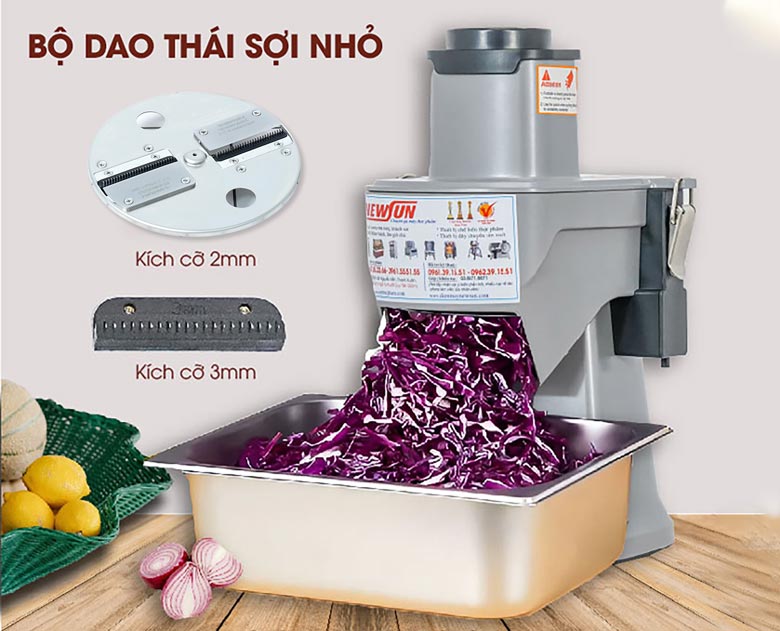 Bộ dao thái sợi