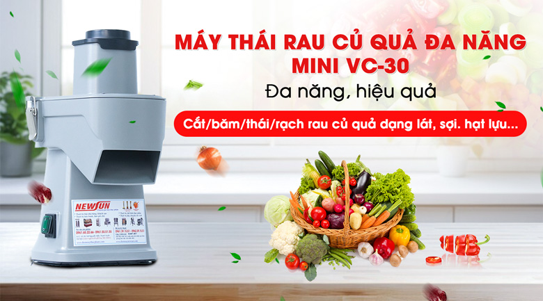 Máy cắt rau củ quả đa năng mini VC-30