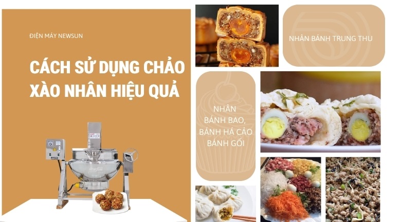 Cách sử dụng chảo xào nhân hiệu quả