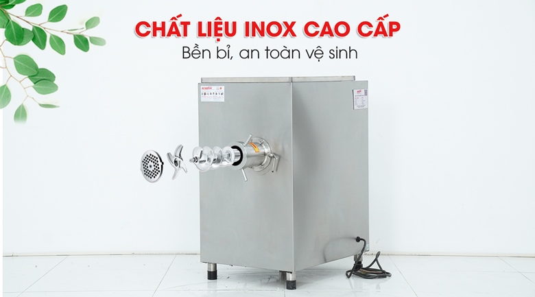 Chất liệu inox 304 cao cấp, bền bỉ và đảm bảo vệ sinh