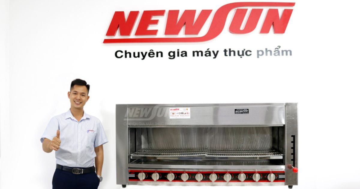 Giới thiệu lò nướng salamander 10 họng gas