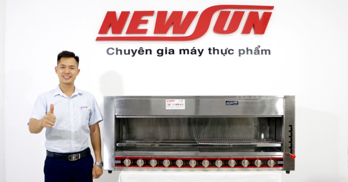 Giới thiệu lò nướng salamander 12 họng gas