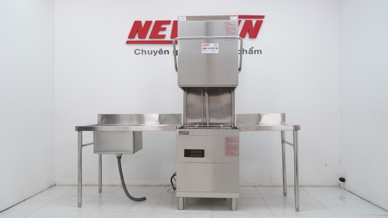 Máy rửa bát công nghiệp tự động NEWSUN FS60 (nắp lật)