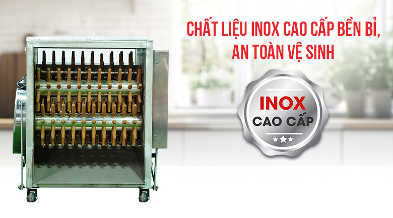 Chất liệu inox cao cấp, bền bỉ