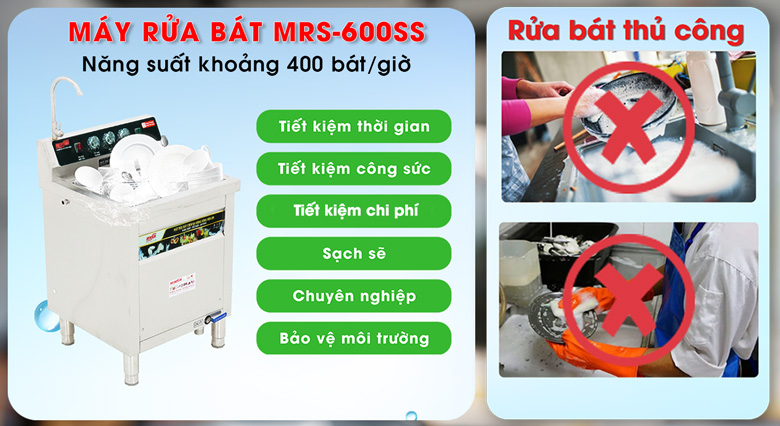 Máy rửa bát siêu âm mang đến giải pháp rửa bát tối ưu, giải quyết hoàn toàn khó khăn của cách rửa bát thủ công