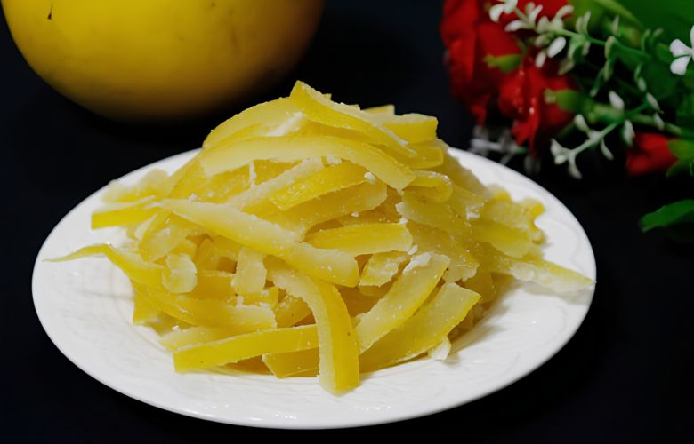 Vỏ bưởi sấy dẻo