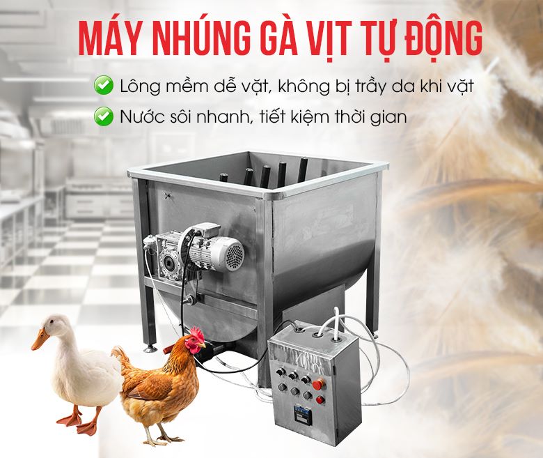 Máy nhúng gia cầm tự động NEWSUN