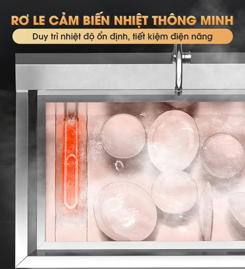 Rơ le cảm biến duy trì nhiệt độ ổn định, không tiêu tốn nhiều điện năng