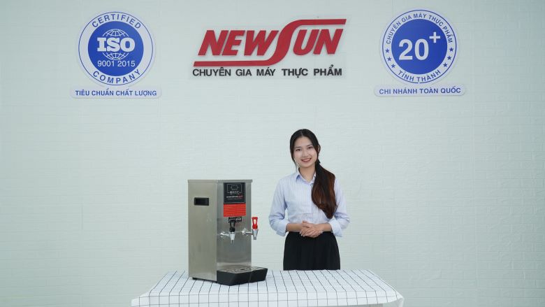 Hình ảnh thực tế máy đun nước nóng SW-2