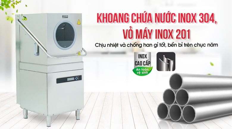 Chất liệu cao cấp, bền bỉ lâu dài và đảm bảo vệ sinh