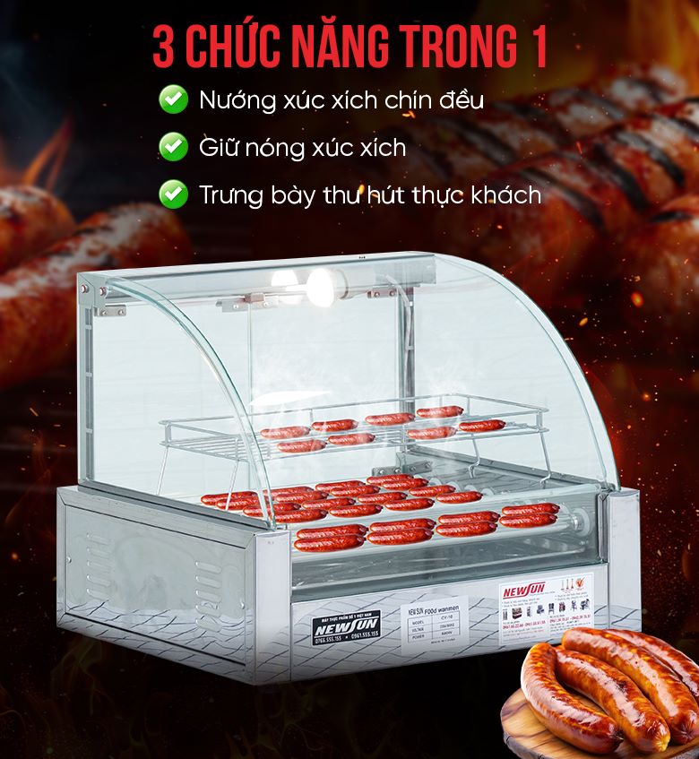 3 chức năng trong 1, tiện lợi khi sử dụng