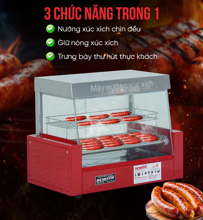 3 chức năng trong 1, tiện lợi khi sử dụng