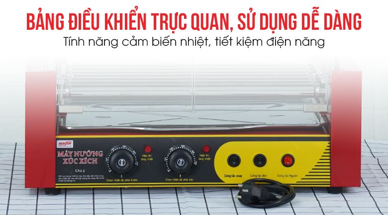 Bảng điều khiển trực quan, sử dụng dễ dàng