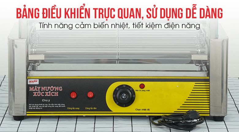 Bảng điều khiển trực quan, sử dụng dễ dàng