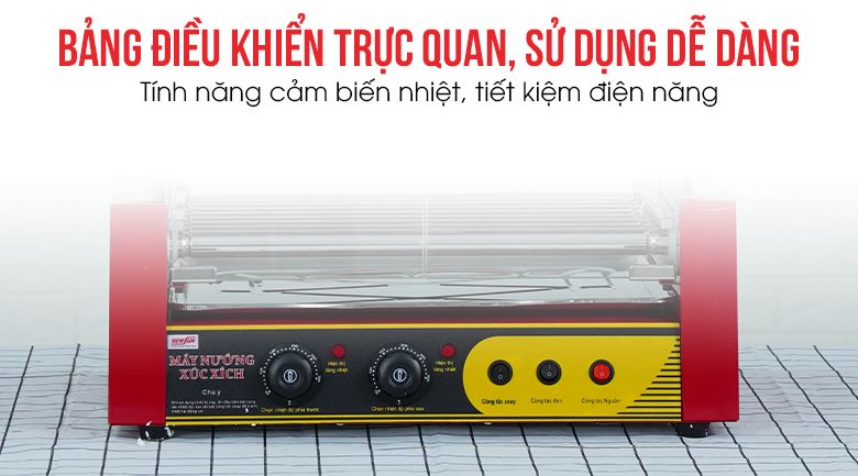 Bảng điều khiển trực quan, sử dụng dễ dàng