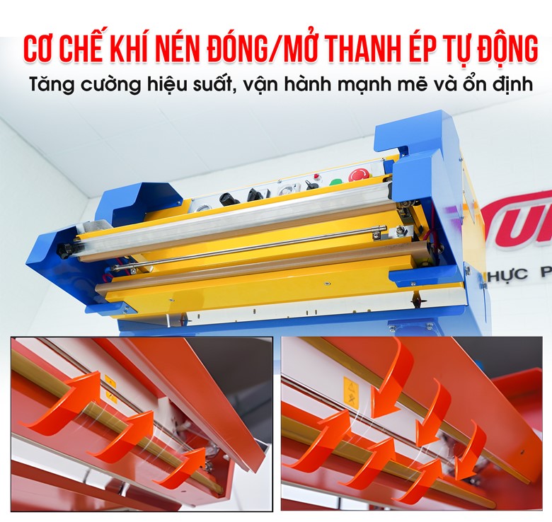 Cơ chế động lực khí nén vận hành mạnh mẽ và ổn định