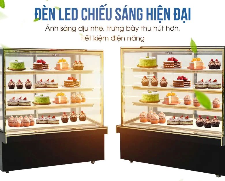 Đèn led chiếu sáng hiện đại, thu hút thực khách hơn