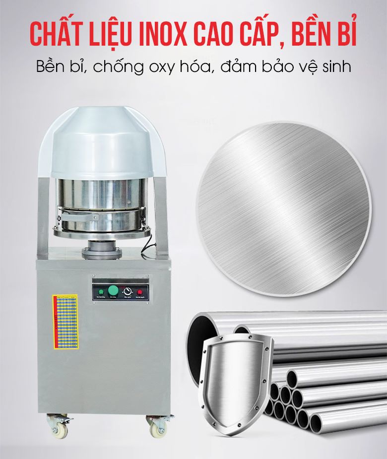 Chất liệu inox cao cấp, bền bỉ