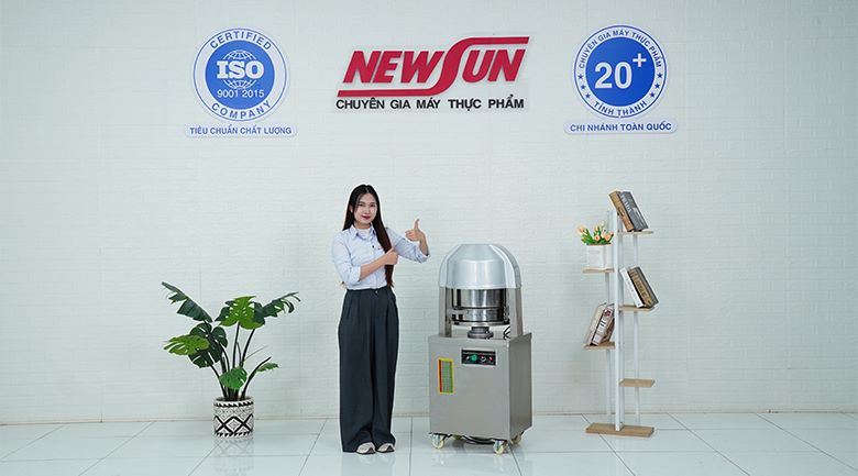 Máy chia bột bằng điện BC-D36 với kiểu dáng nhỏ gọn, tiện lợi