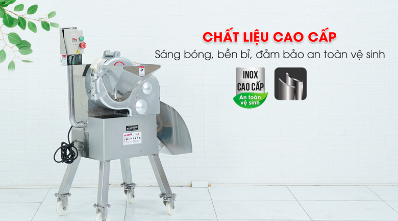 Chất liệu máy cao cấp, bền bỉ, sáng bóng