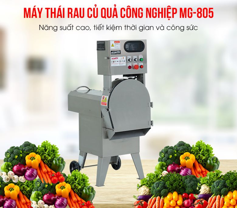 Máy thái rau củ quả công nghiệp MG-805