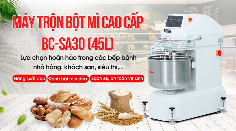 Máy trộn bột mì cao cấp BC-SA30 NEWSUN