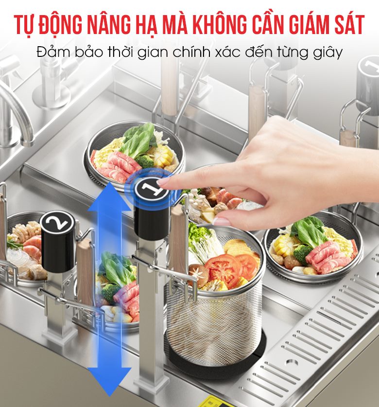 Hệ thống thanh nâng tự động, tiện lợi và đảm bảo thời gian chính xác