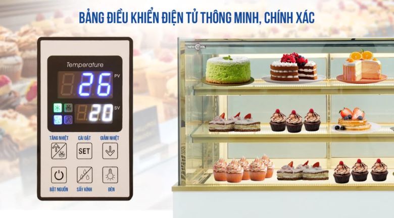 Bảng điều khiển điện tử thông minh, đảm bảo tính chính xác cao