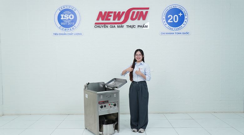 Hình ảnh thực tế bếp chiên điện 35 lít TB-L18