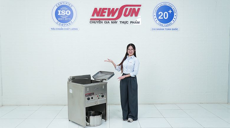 Hình ảnh thực tế của bếp chiên điện TB-L23