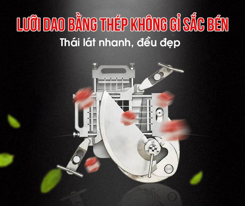 Lưỡi dao bằng thép không gỉ sắc bén