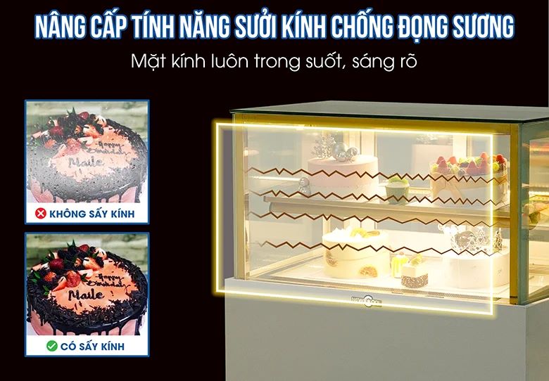 Hệ thống sấy kính chống sương hiện đại, mặt kính trong suốt, sáng rõ 