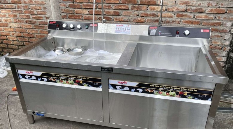 Máy rửa bát siêu âm cũ không được hỗ trợ bảo hành