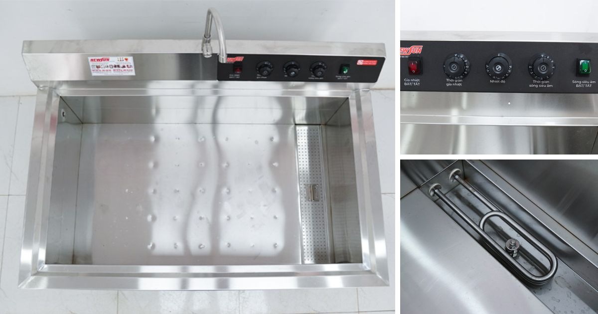11 lưu ý quan trọng khi sử dụng máy rửa bát siêu âm