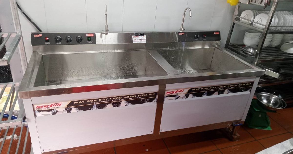 5 lý do nên đầu tư máy rửa bát siêu âm chất lượng, chính hãng