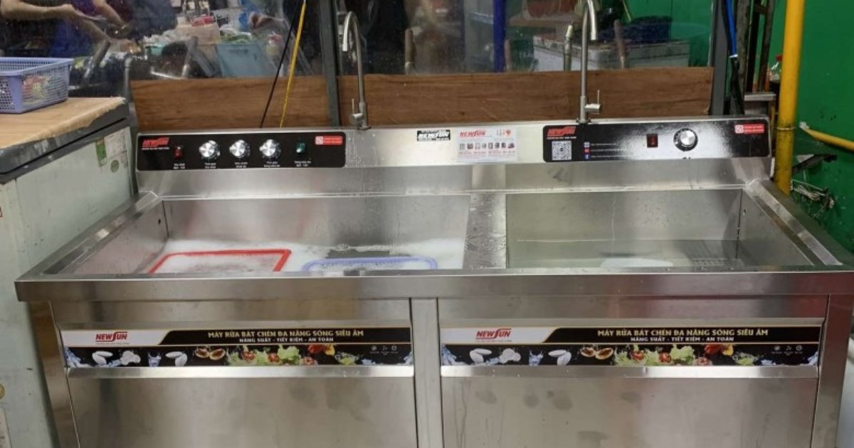 Đánh giá máy rửa bát siêu âm hàng Việt Nam sản xuất chi tiết nhất