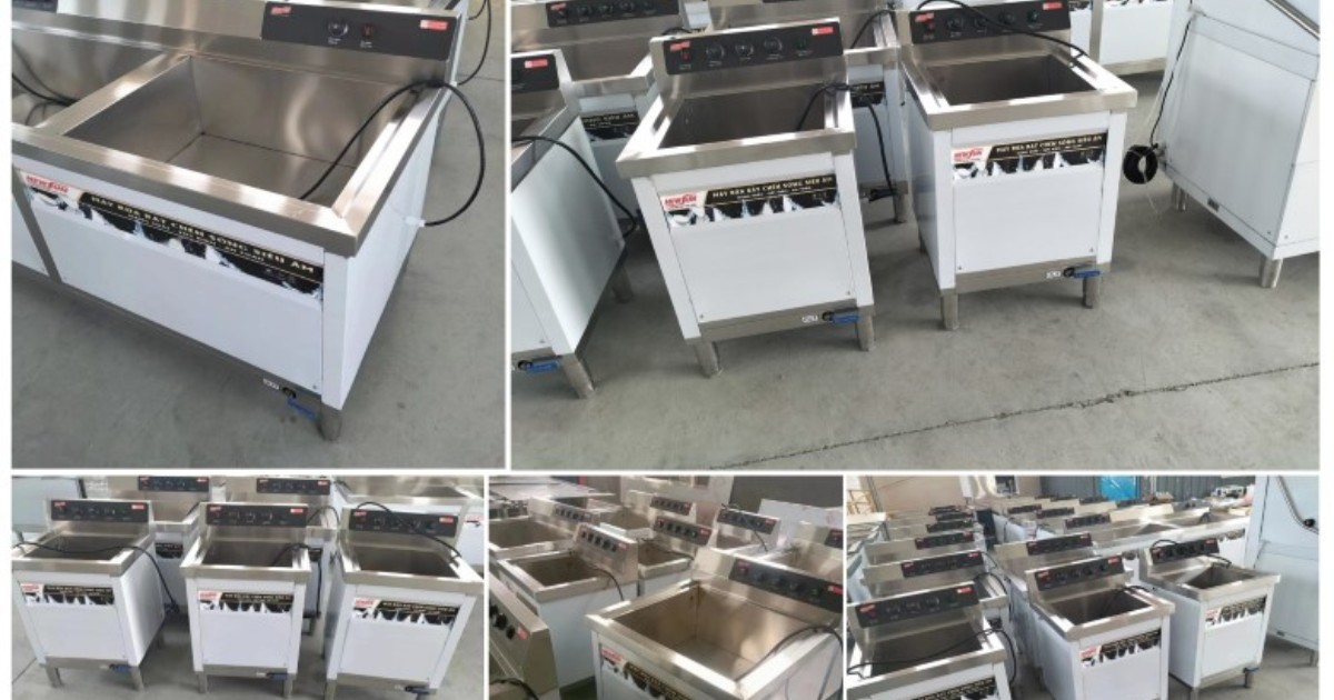Địa chỉ mua máy rửa bát siêu âm chính hãng ở 3 thành phố lớn