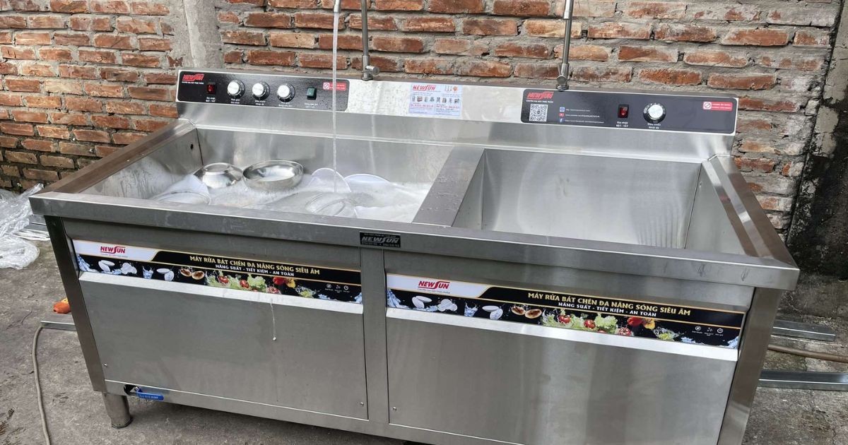 Những lỗi thường gặp khi sử dụng máy rửa bát siêu âm
