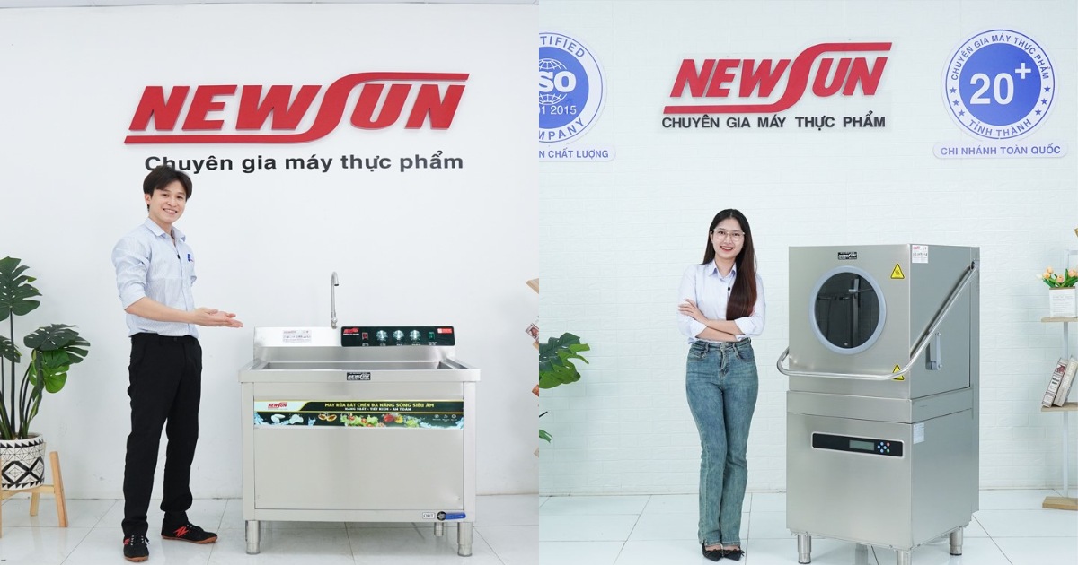 Nên mua máy rửa bát siêu âm hay công nghiệp?