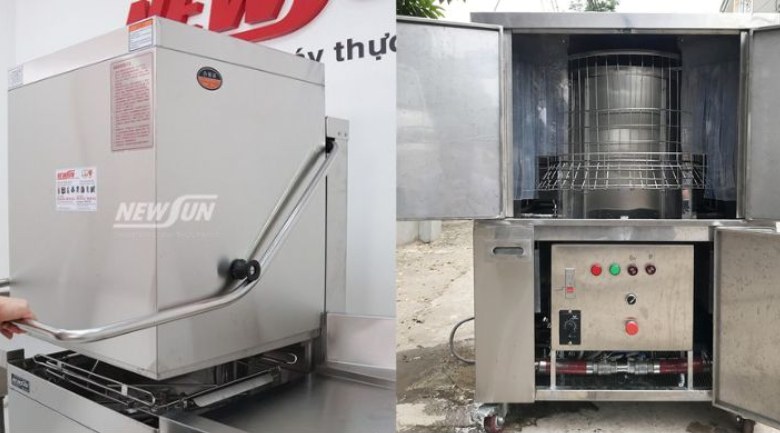 Mua máy rửa bát công nghiệp sóng siêu âm chính hãng ở đâu?