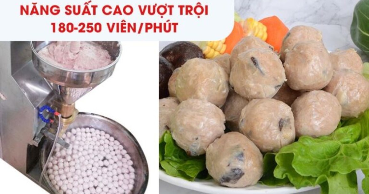 Bí quyết chọn mua máy tạo viên thịt thanh lý chất lượng, giá rẻ