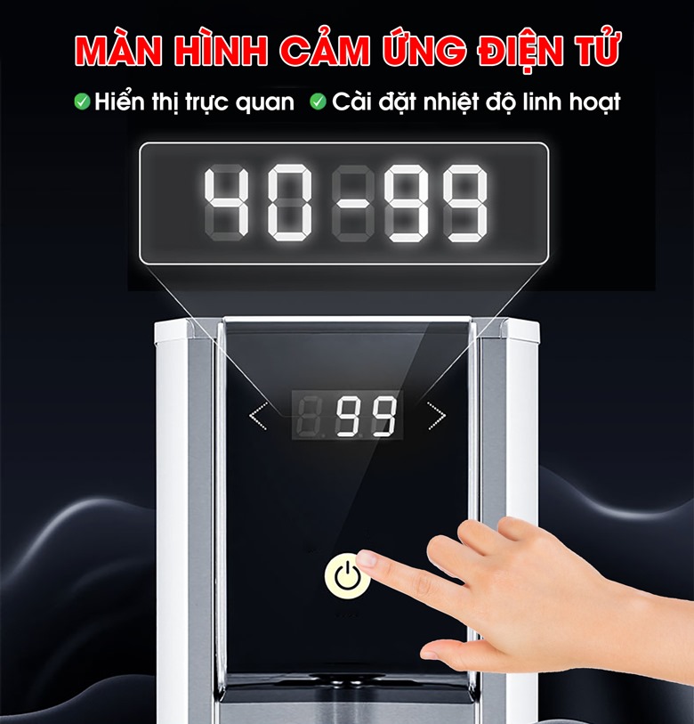 Màn hình cảm ứng điện tử trực quan và chính xác