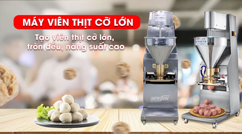 Mẹo chọn mua máy tạo viên thịt thanh lý chất lượng, giá rẻ